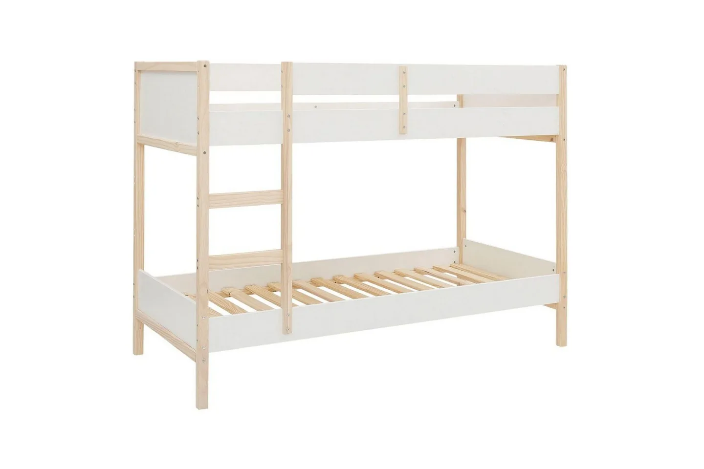 Våningssäng Square Line Vit, 150x205x96 cm - Vit, 150x205x96 cm