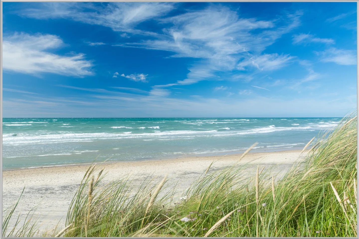 image LAND Bild mit Rahmen Nordseestrand | Schubiger Möbel