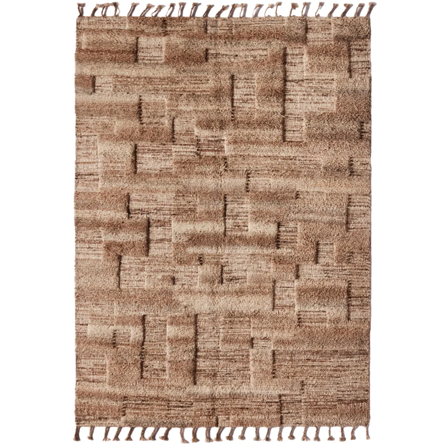 Dusty Deco - Bellver rug, 250x350 - Ullmattor - Edin & Lina Kjellvertz - Brun - Ull