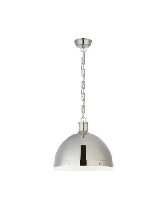 Extra Large Hicks Pendant Polished Nickel