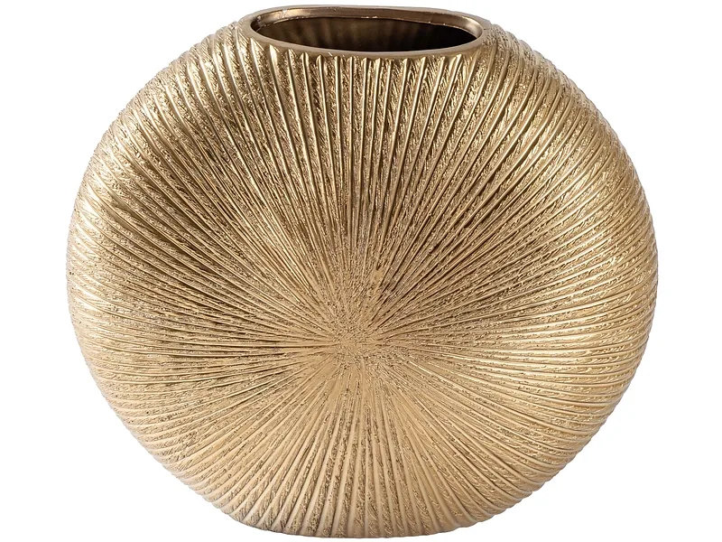 Vase DIANA 28x11x26.5cm goldfarben