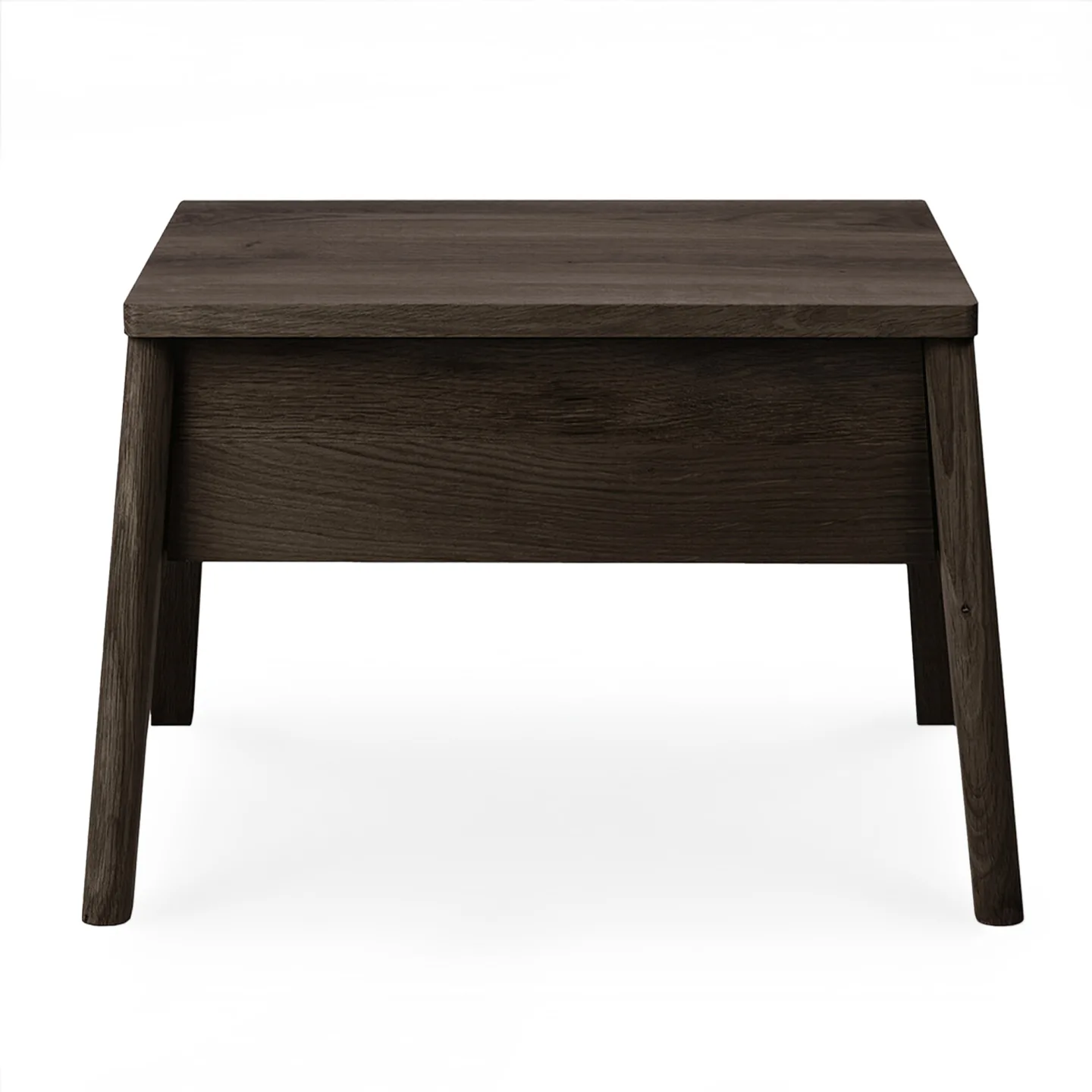 Ethnicraft - Varnished Oak Air Bedside Table - Sängbord - Alain Van Havre - Träfärgad - Trä