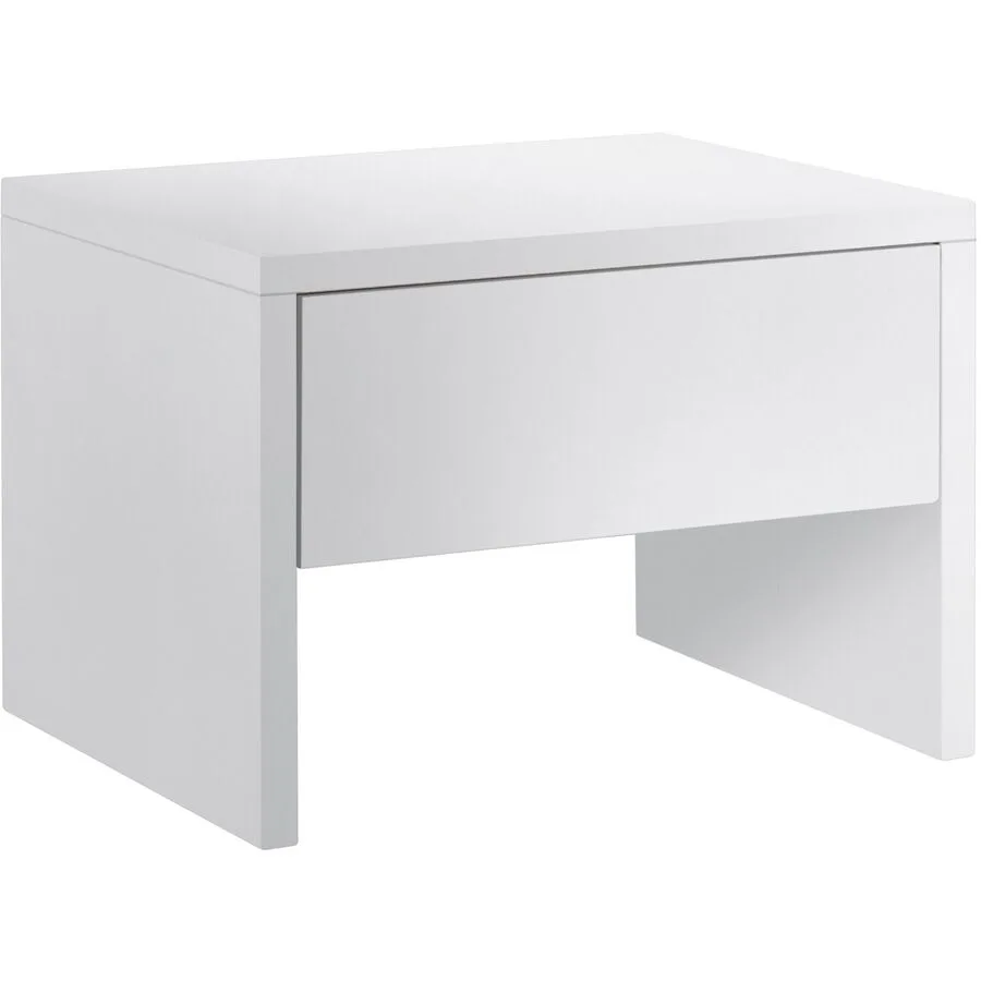 Hasena Nachttisch Benz Weiss Holz 48 cm - Farbe: Weissbuche