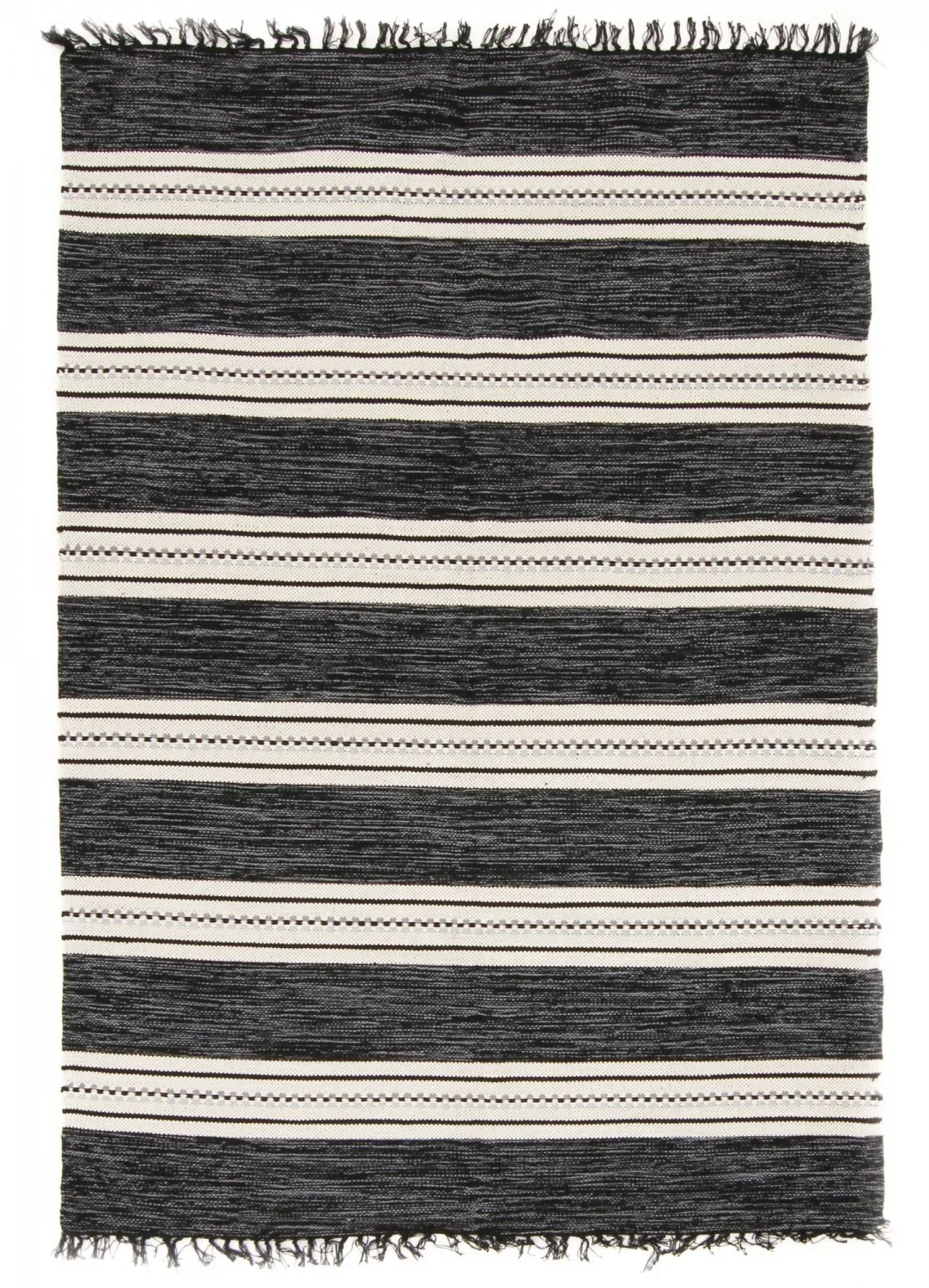 Filleryer - Kajsa (sort) (Størrelse: 160 x 230 cm)
