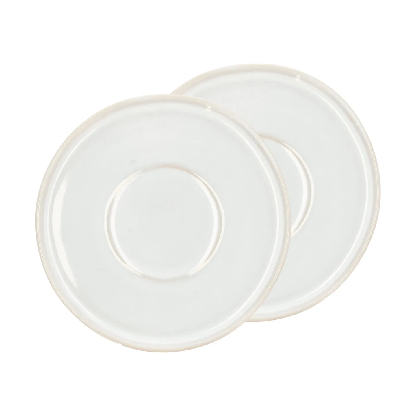 Villa Collection Styles Teeteller Ø13 cm 2er-Pack Cream white