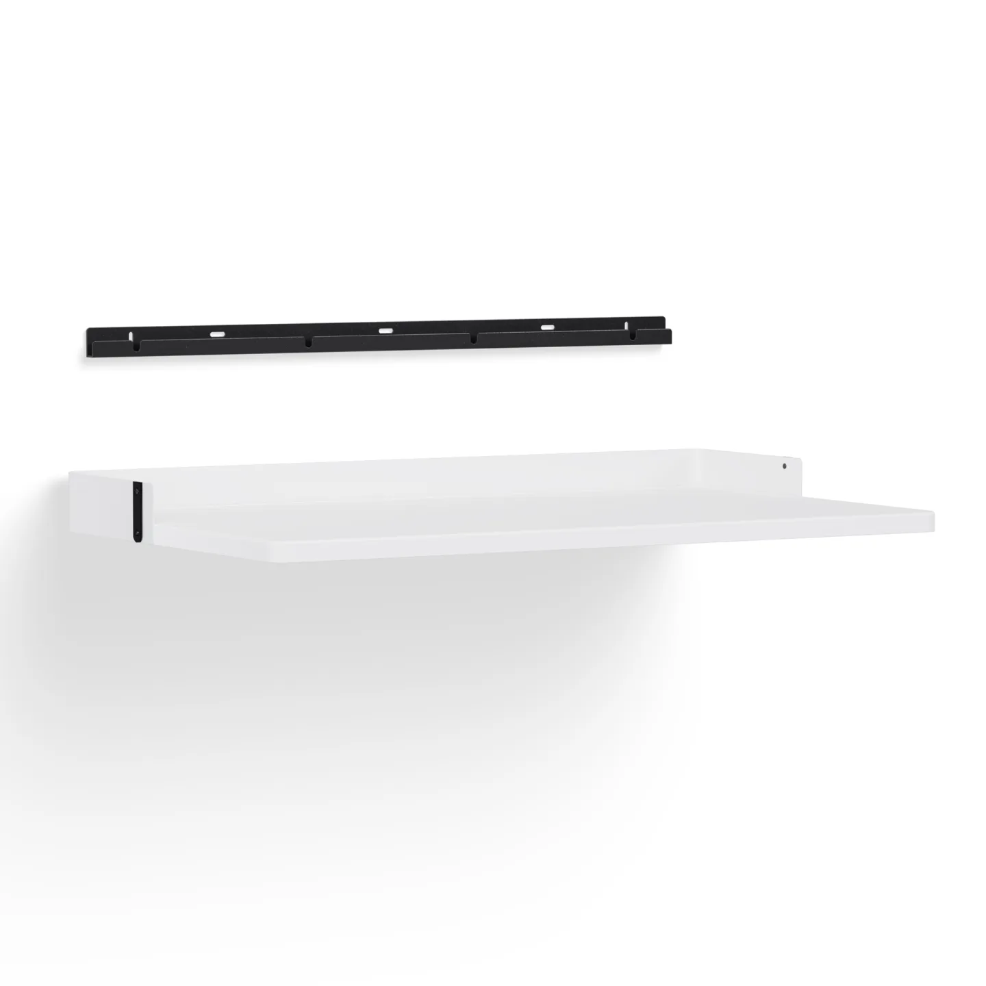 HAY - Pier System Work Shelf - White Powder Coated Steel - Hyllor & Hyllsystem - Vit - Metall