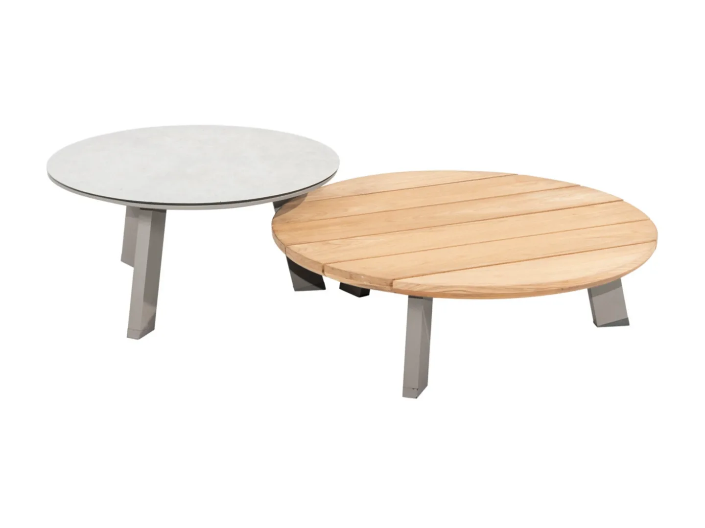 4 Seasons Clubtisch Emerich - Set a 2 Stk. Beige | Schubiger Möbel