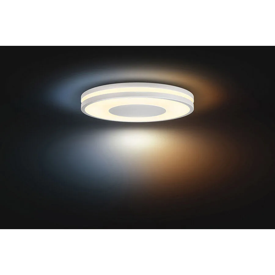 White Ambiance Being Deckenlampe weiß - Philips Hue - Wohnzimmer - Modern - Metall - Rund