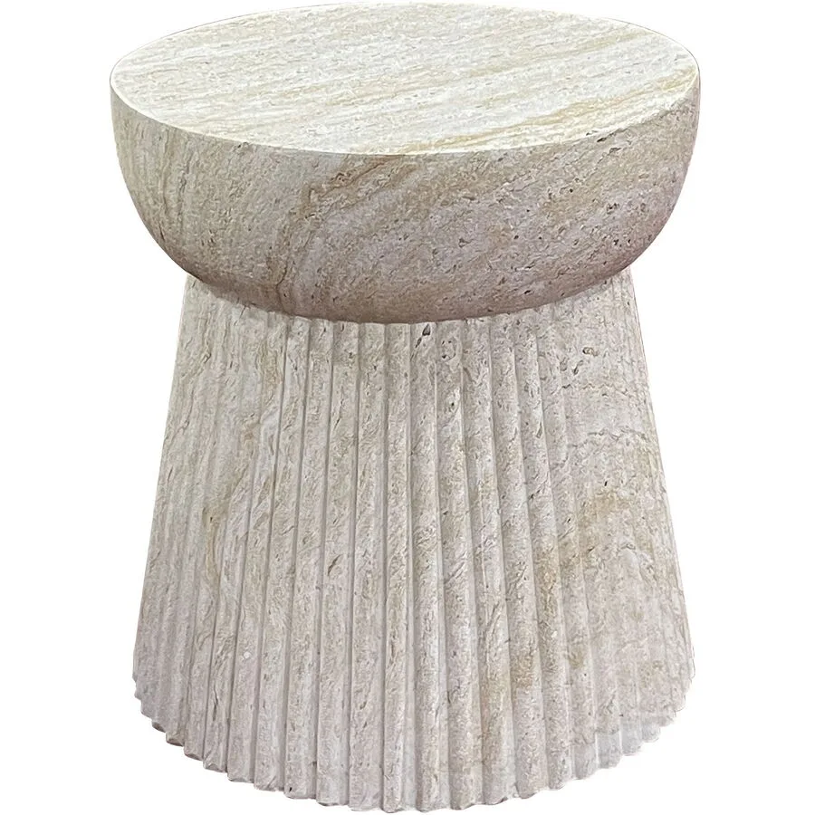 Beistelltisch Rimena natur Magnesium B 37 H 43 cm