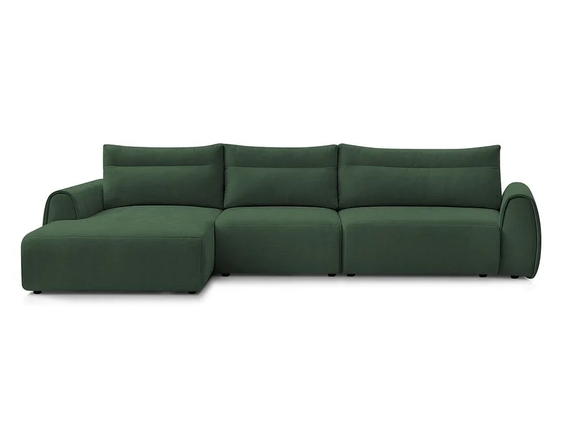 Ecksofa BOBOCHIC ADEN Stoff grün