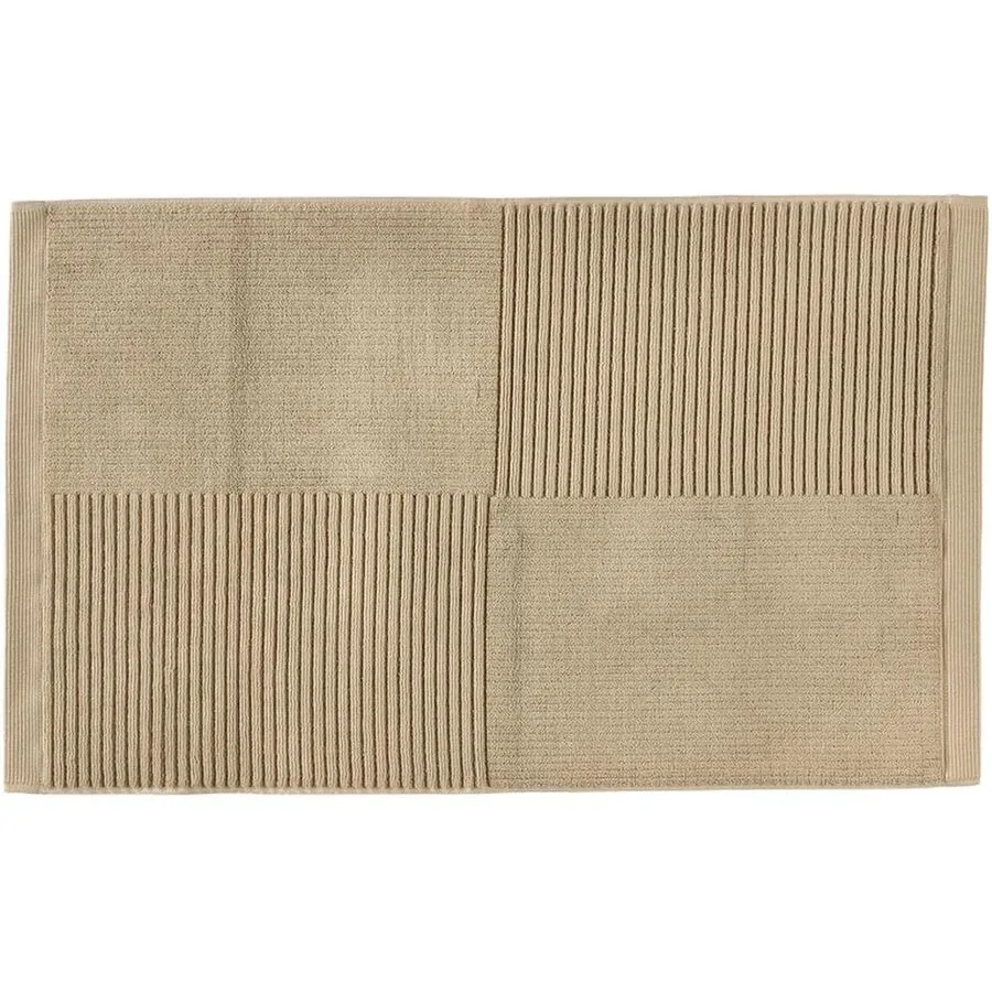 Badteppich Zone Denmark Camel Baumwolle (CO) 80 x 50 cm Rechteckig