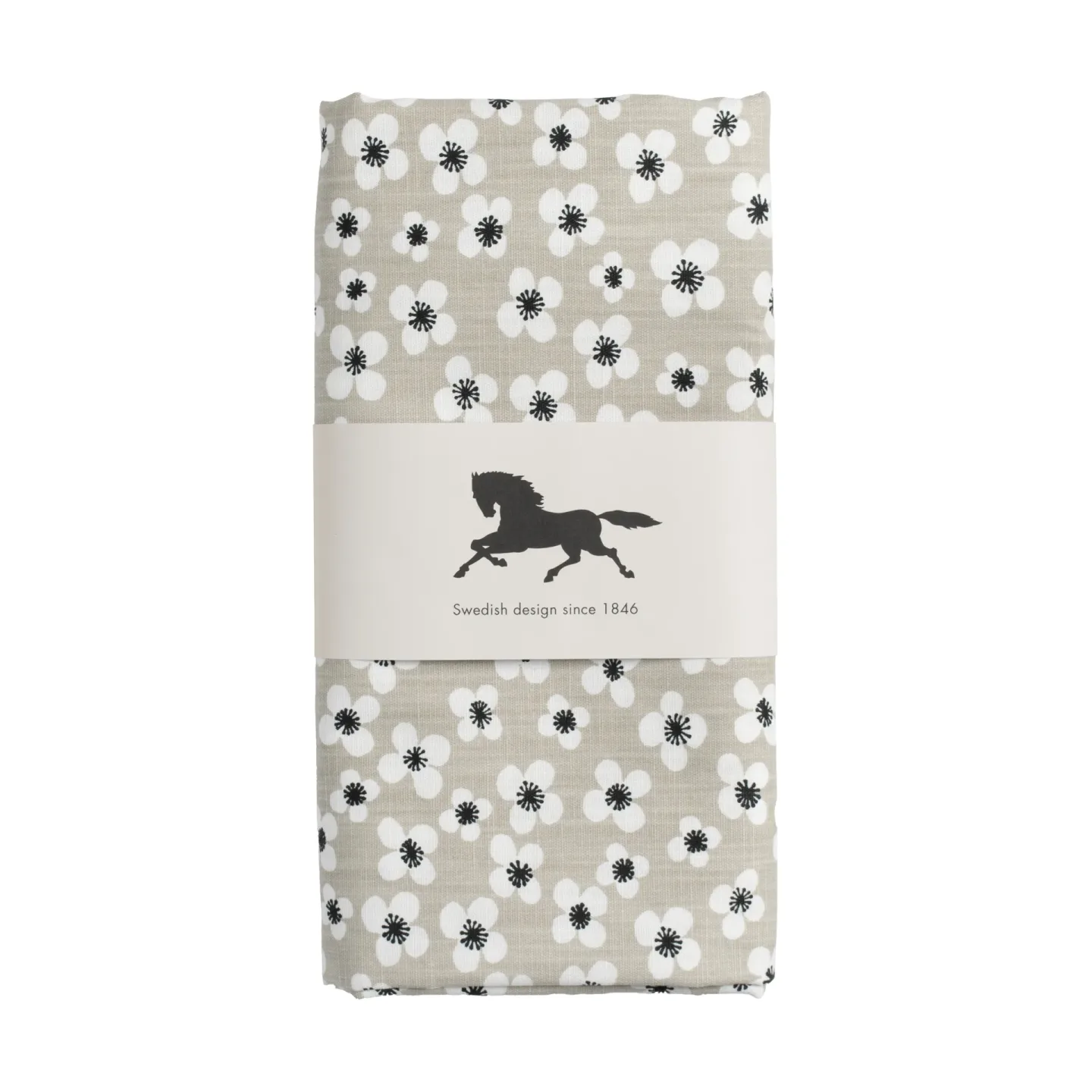 Almedahls Belle Amie Wachstuch Beige, 145×220 cm