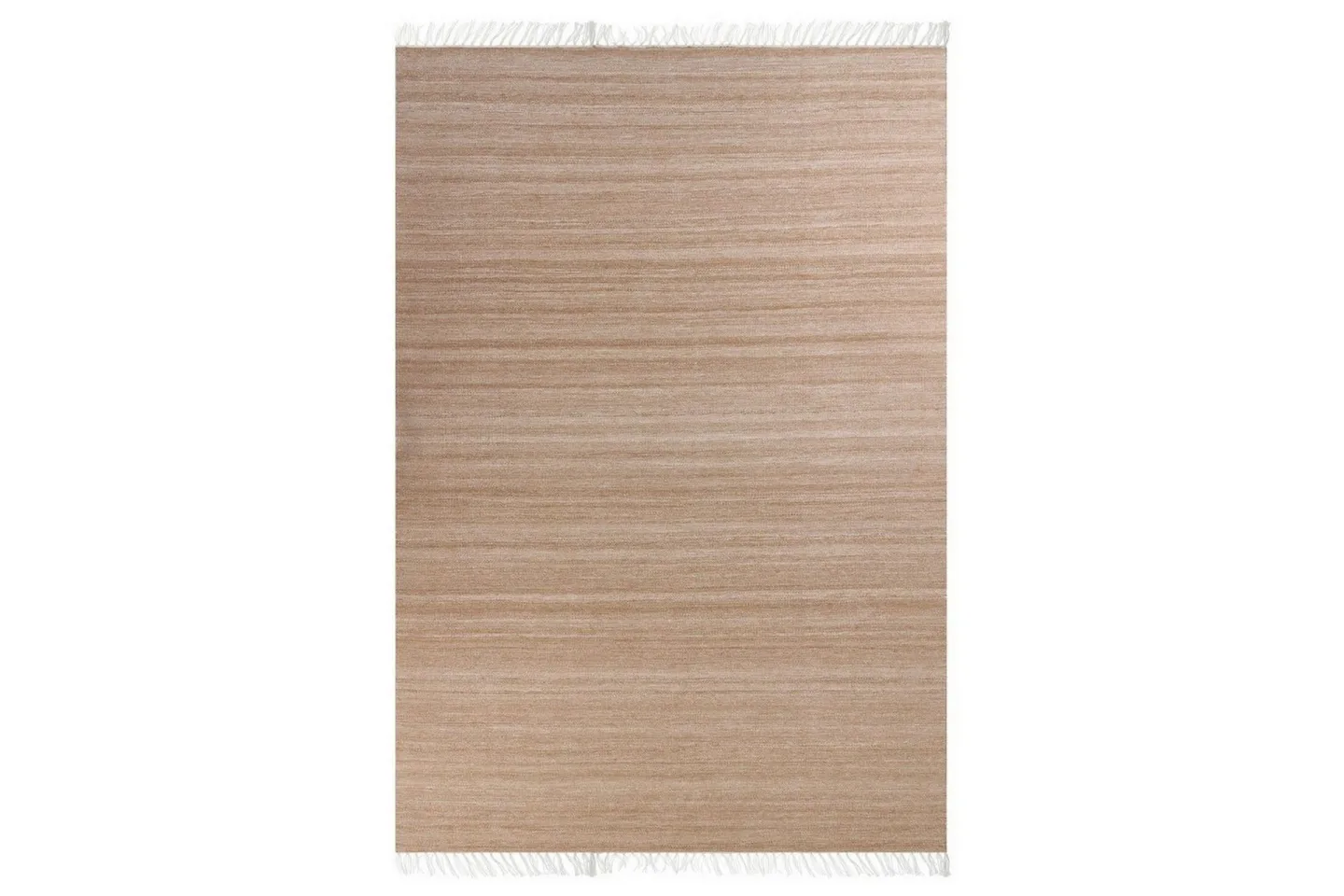 Plattvävd Malhia - Beige, 160x230 cm