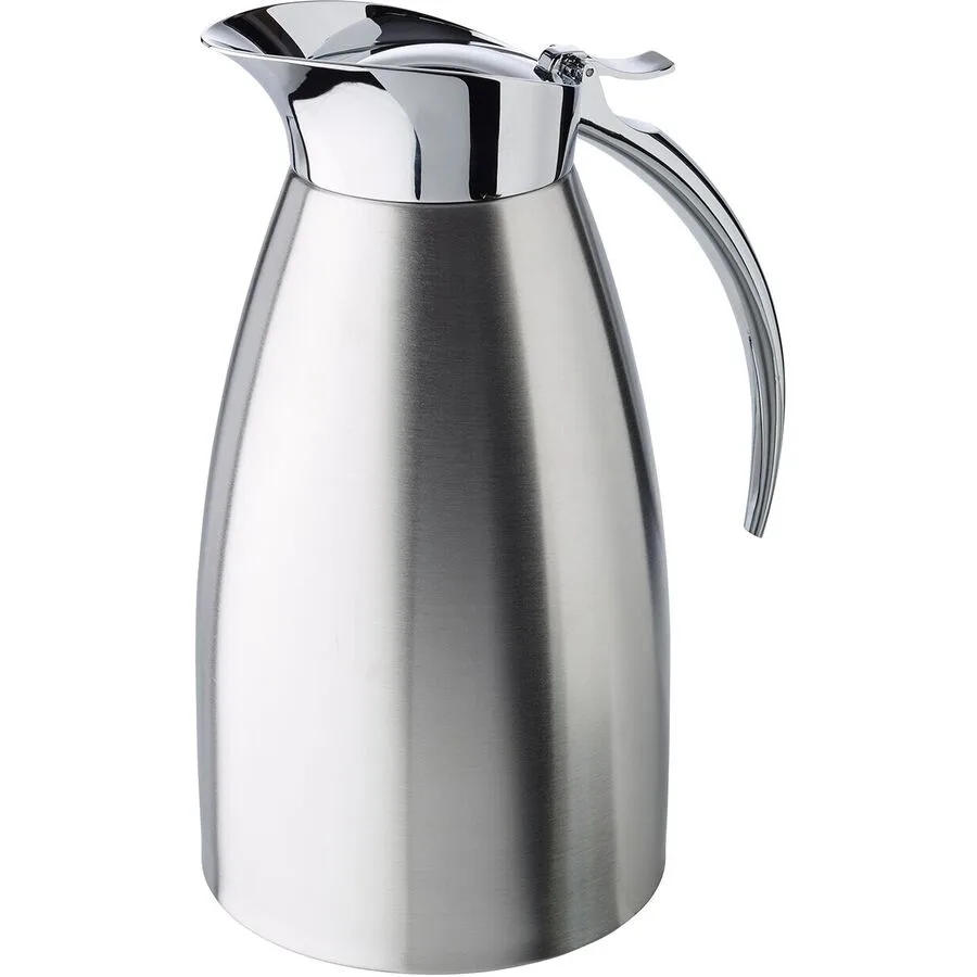 APS Isolierkanne Advanced Grau Edelstahl 24 cm - Material: 18/8 Edelstahl