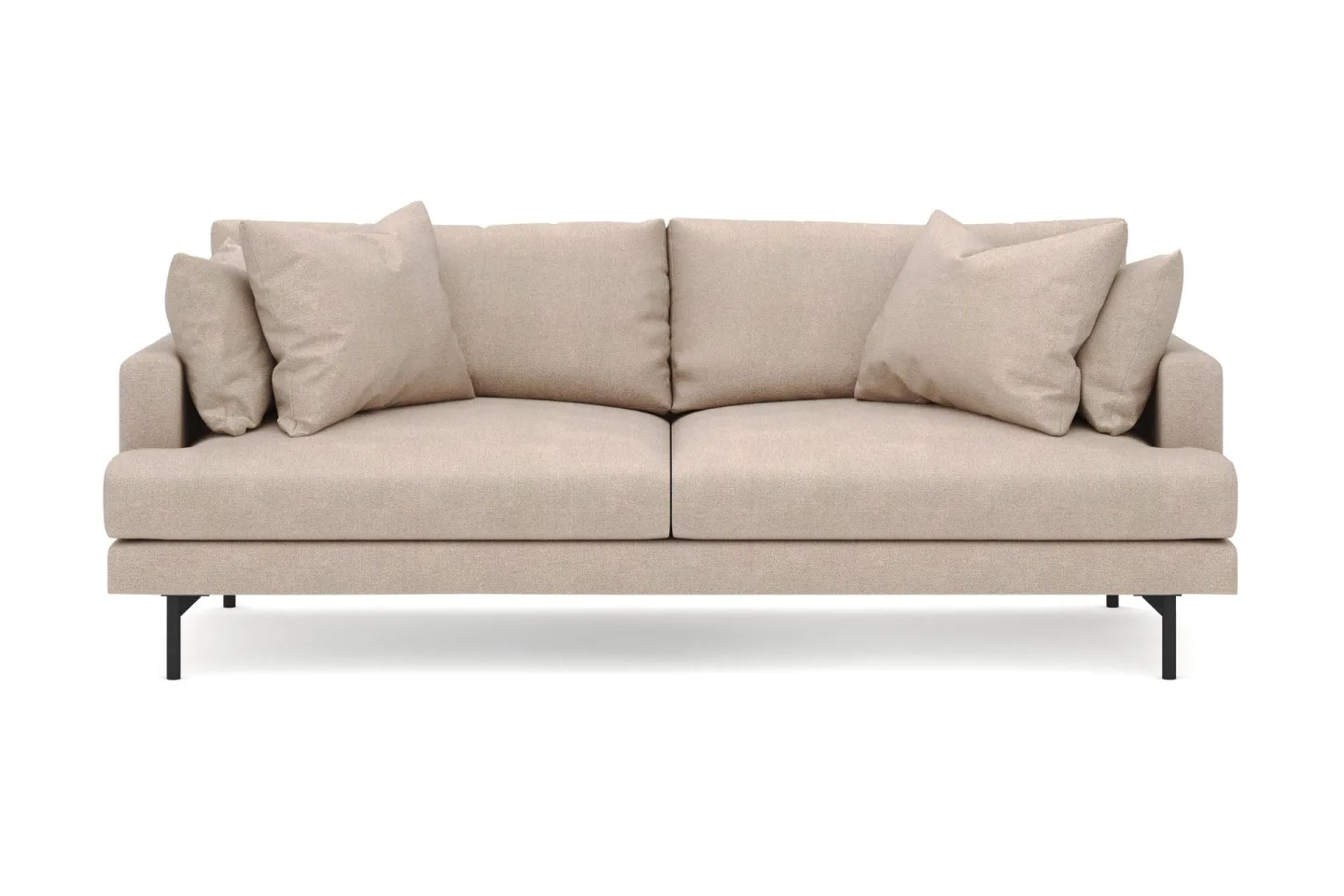 Menard 4-sits Djup Tygsoffa - Beige