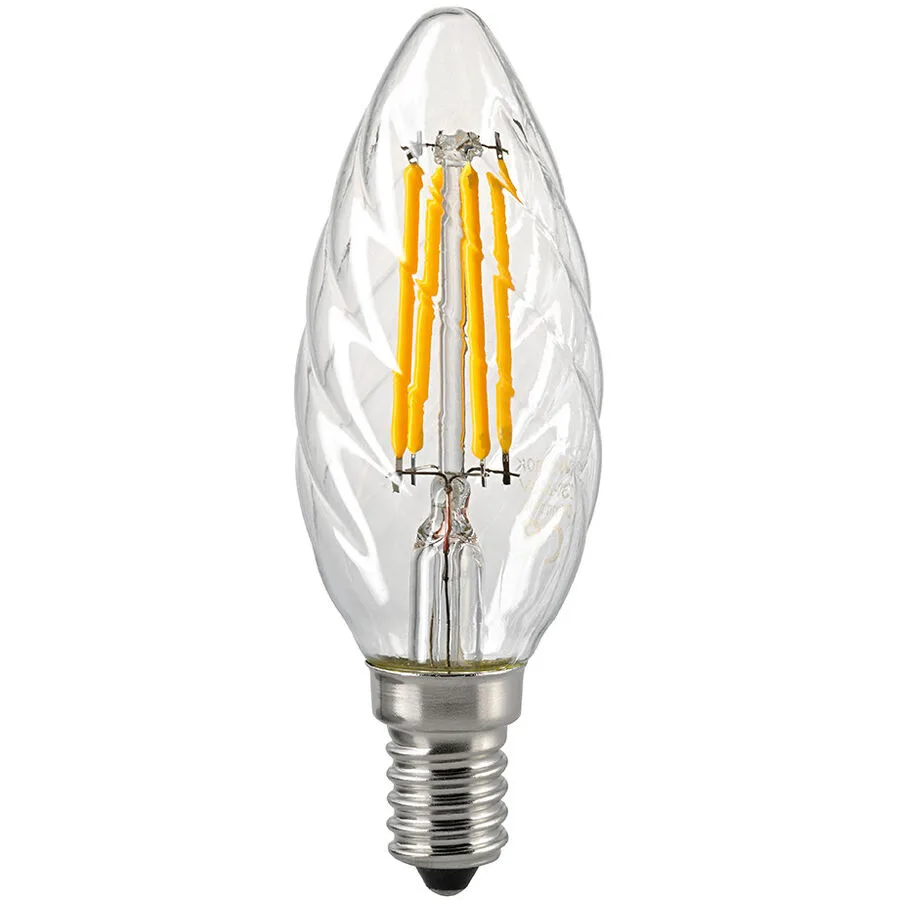 Bulbs Leuchtmittel Liun Glas E14 4.5 W - Farbe: klar - LED - LED Leuchtmittel