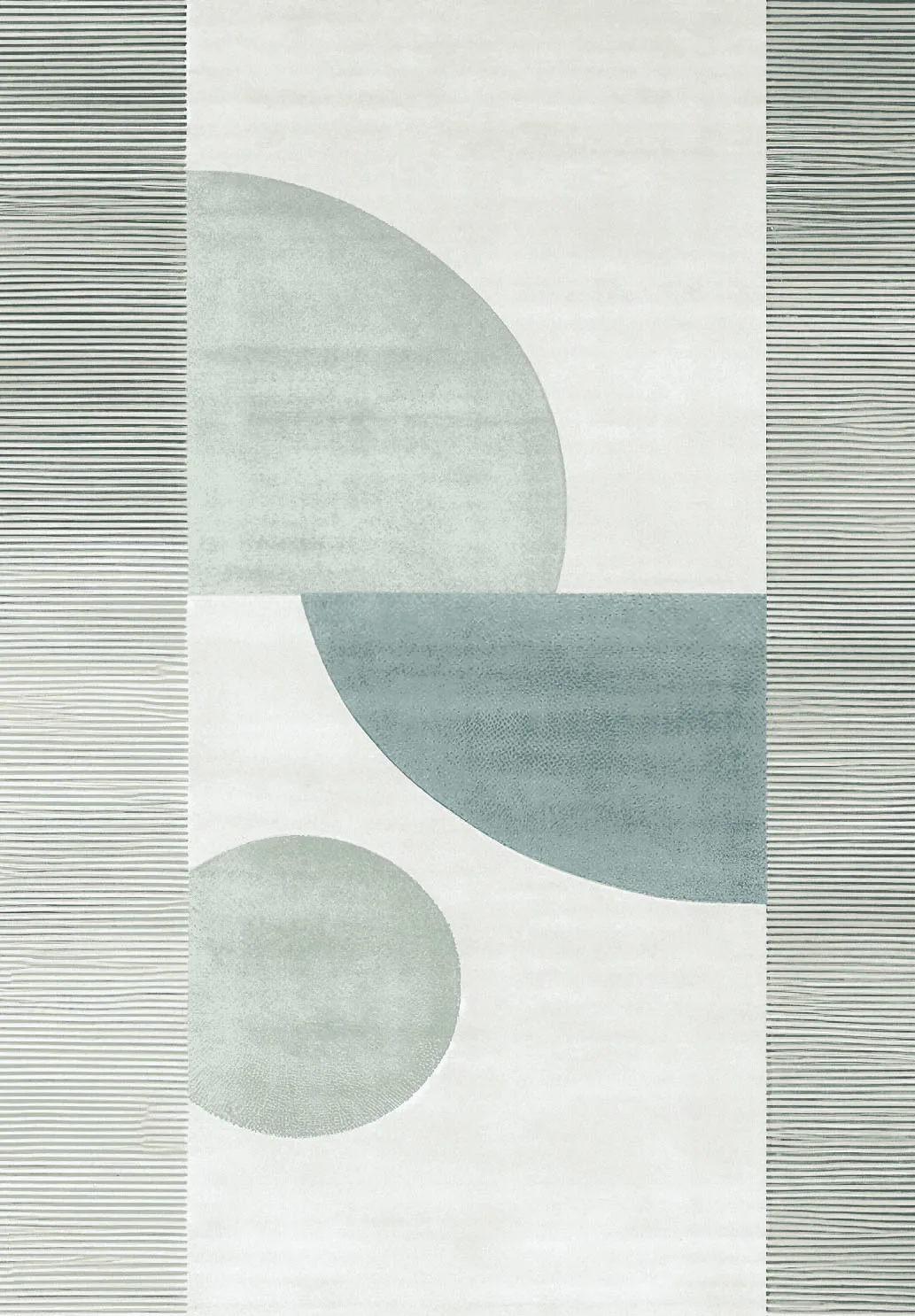 Wilton-teppe - Antonia (grå) (Størrelse: 200 x 280 cm)