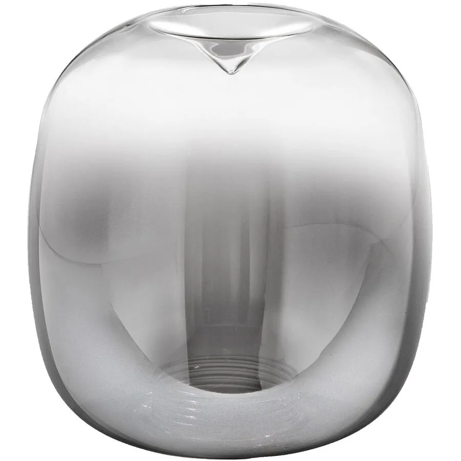 Lampenschirm Livia Grau Glas 24 cm 24 cm