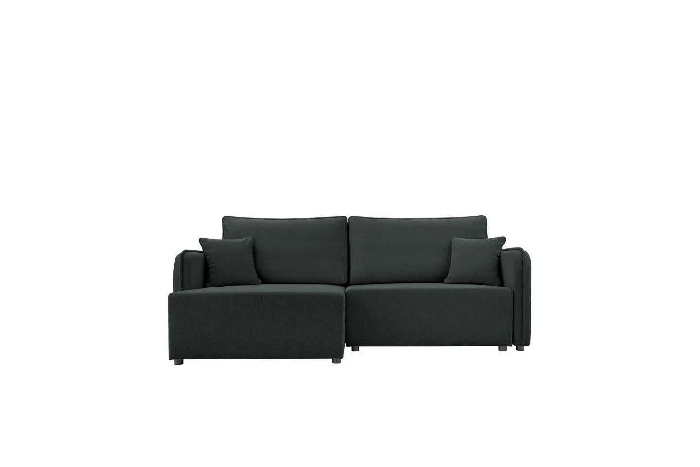 Chandru Bäddsoffa med Divan 3-sits - Svart