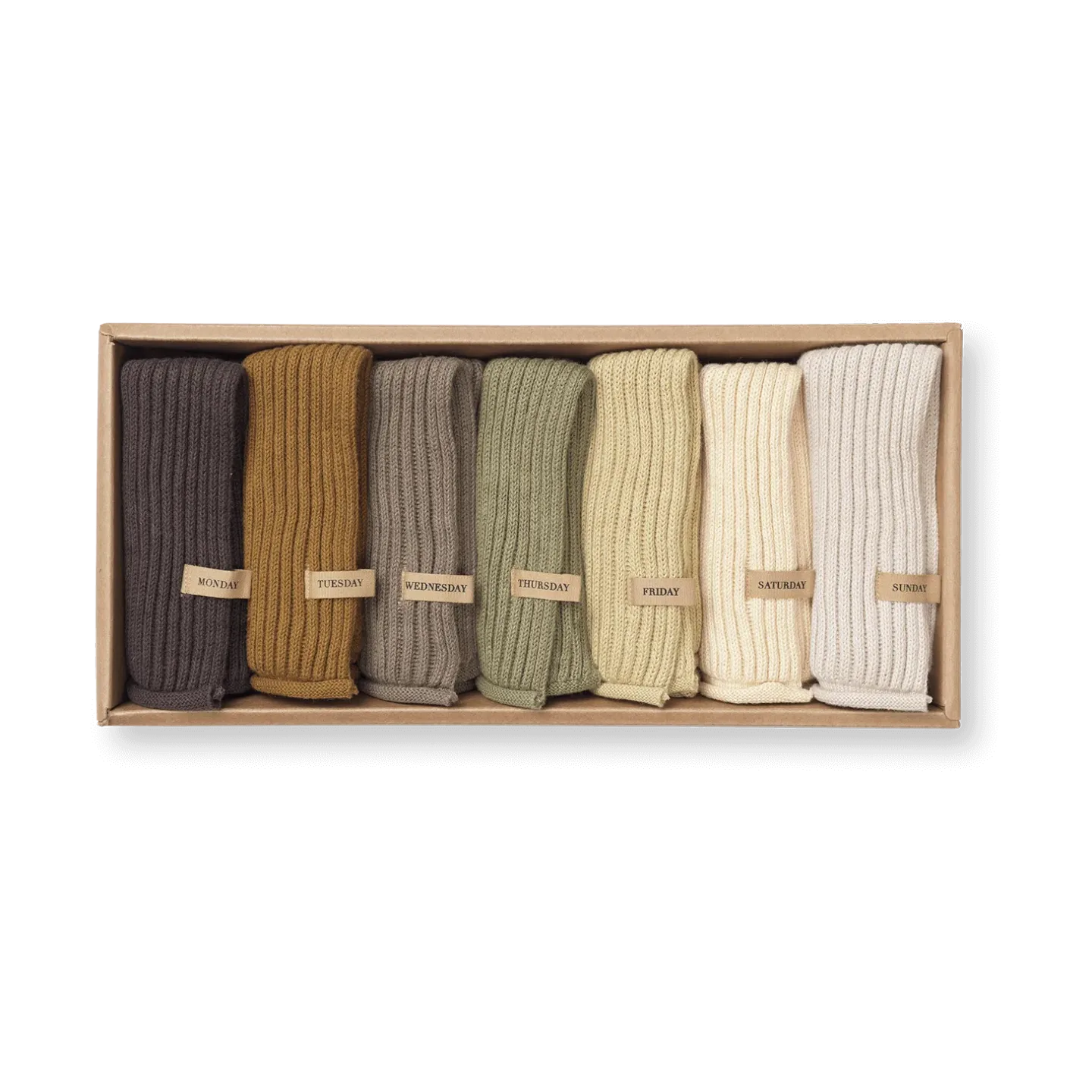 Ferm Living Day Geschirrtuch 7er Pack 26 x 26cm Calm