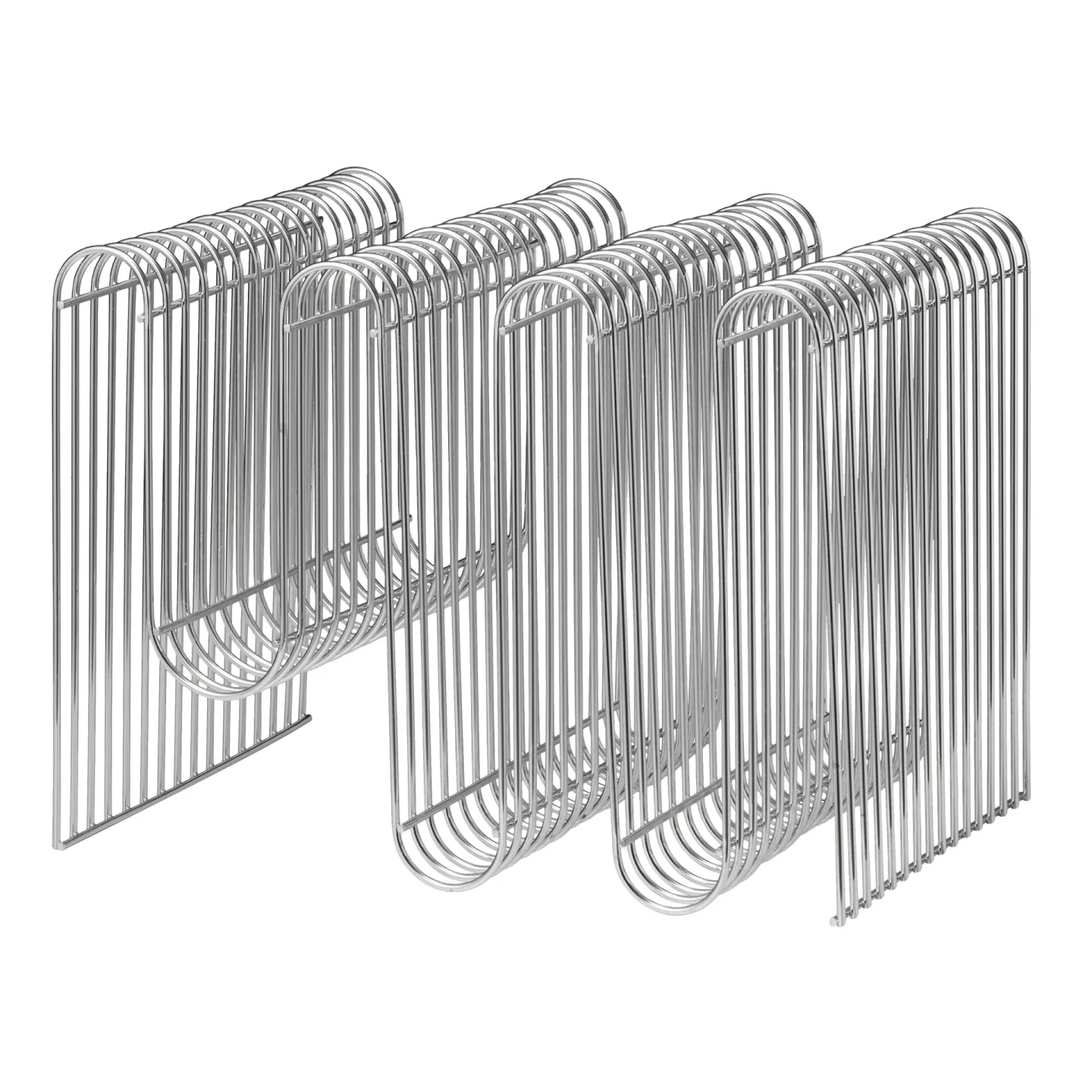 AYTM Curva tidningsställ Silver