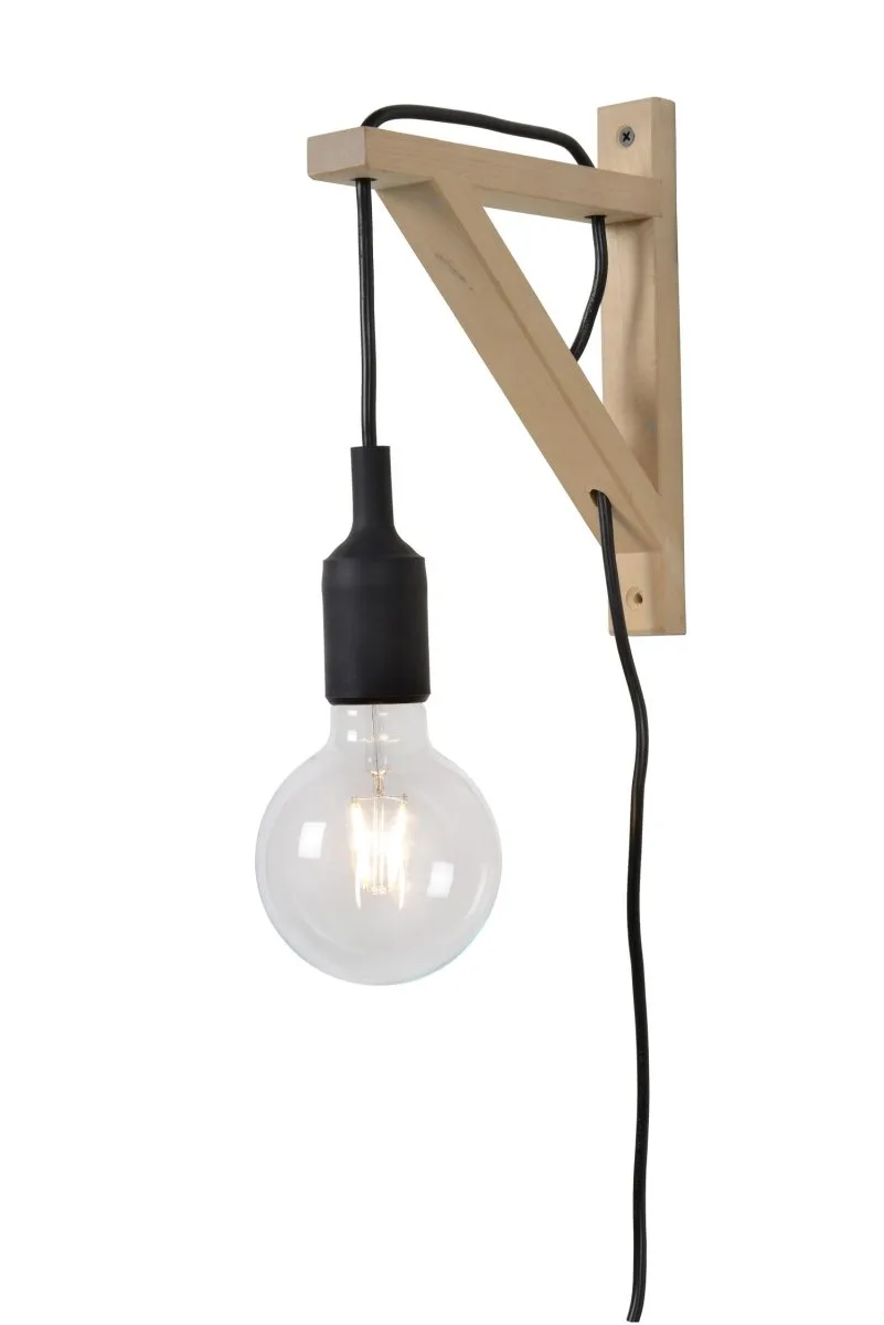 Lucide - Fix 22cm - Vägglampa - Svart