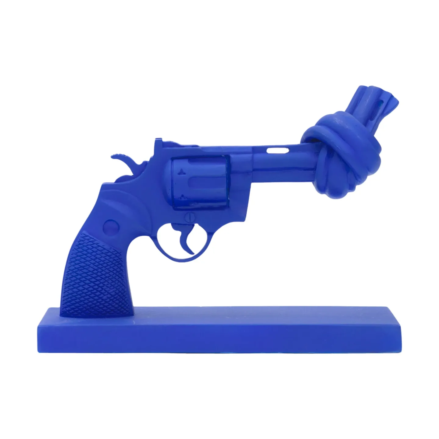 Non Violence Cobolt blue 30 cm Blau
