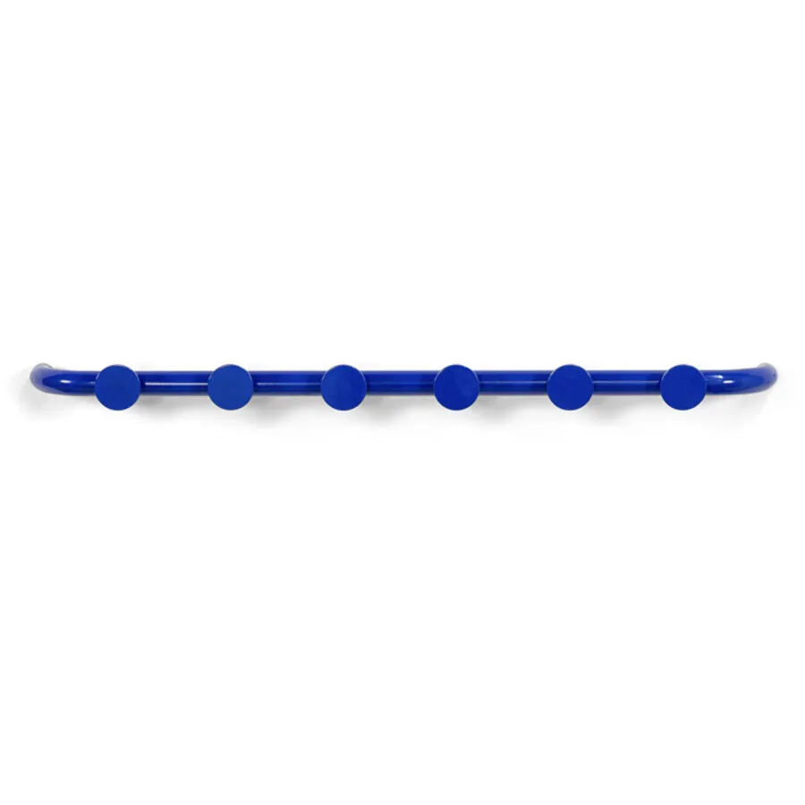 Spinder Design Garderobenleiste Balder Blau Stahl 4.5 cm