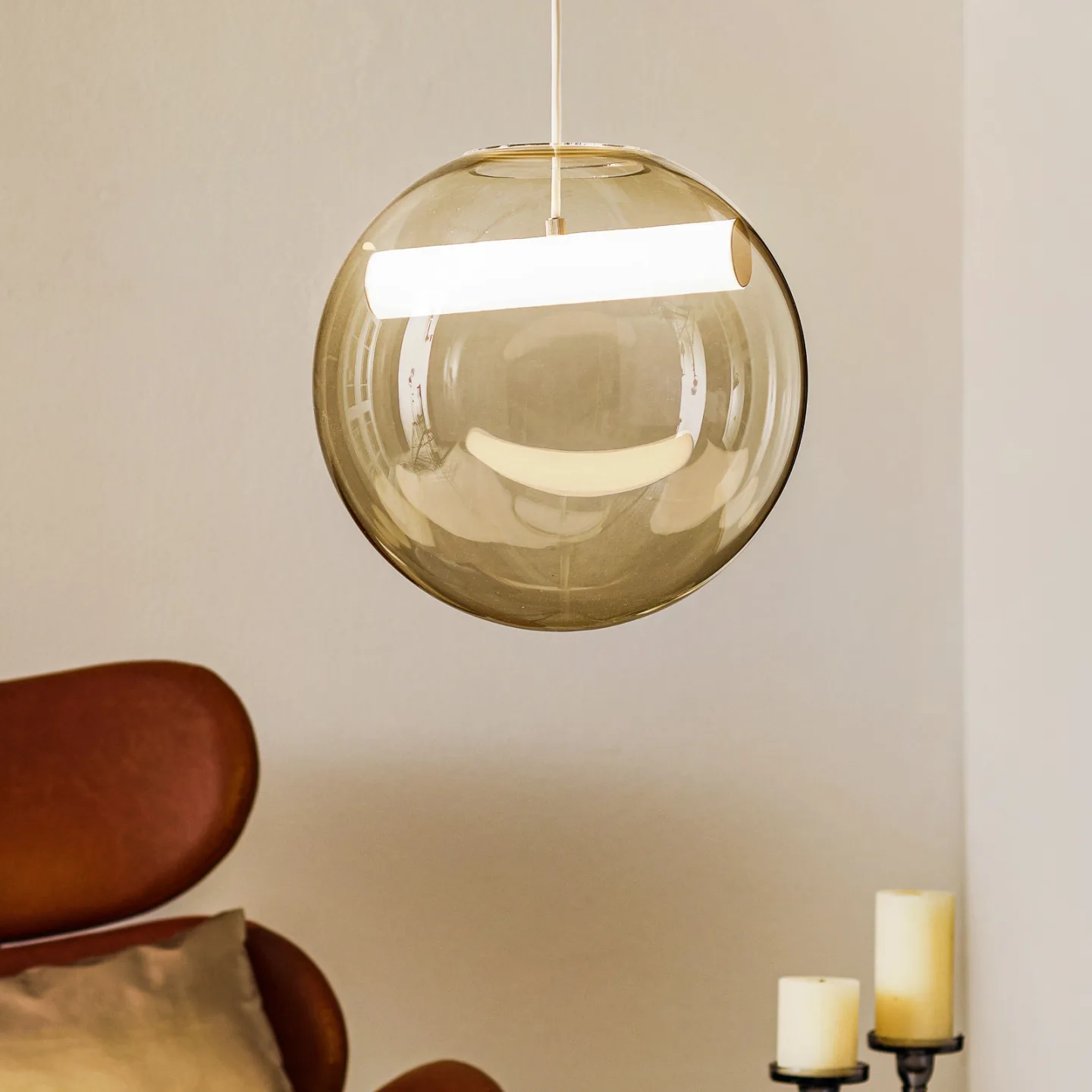 Reveal Pendelleuchte Ø35 - Northern - Wohnzimmer - Design - Glas - Kugel
