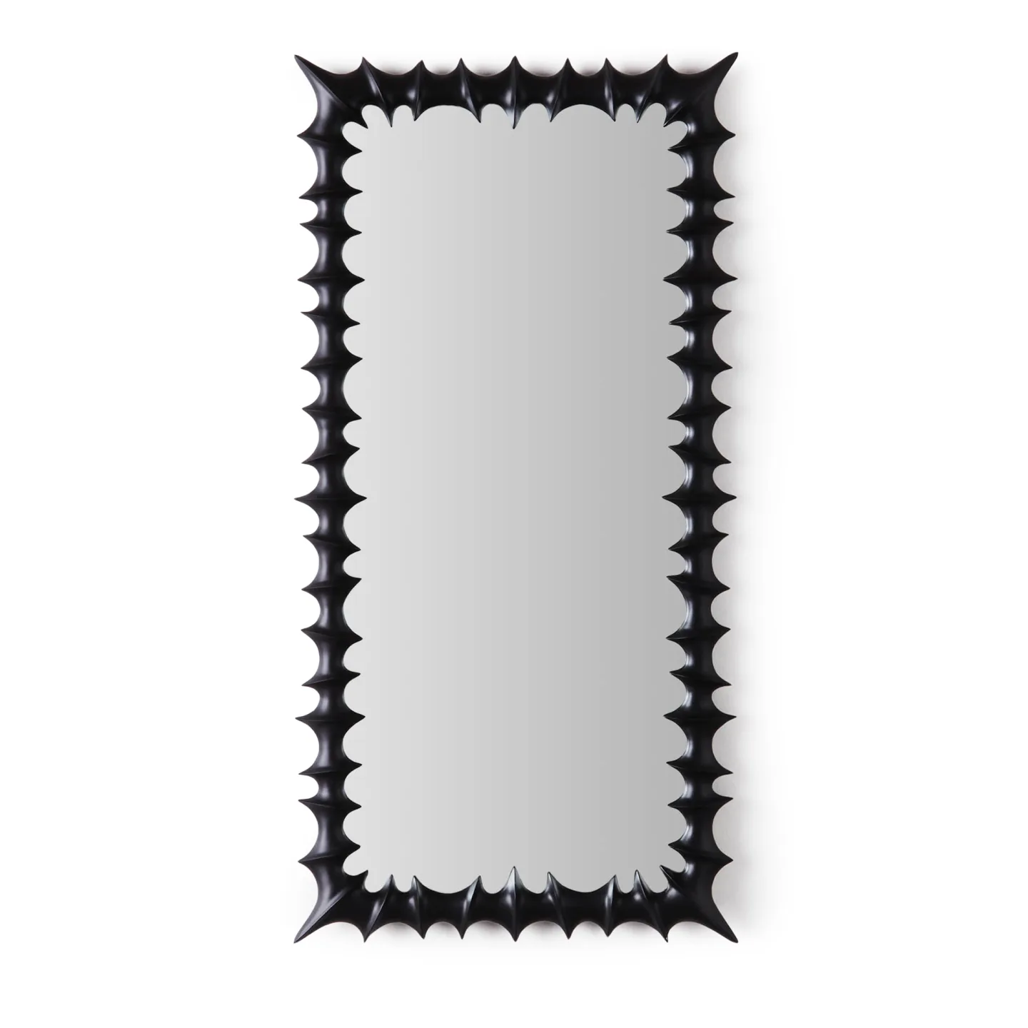 Dusty Deco - Brutalist Mirror Large - Väggspeglar - Svart