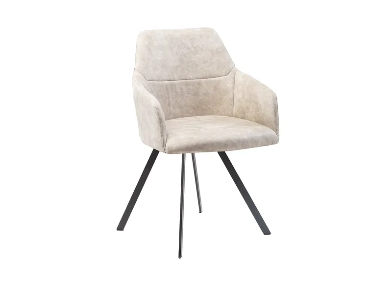 Stuhl AROSA Stoff taupe drehsitz