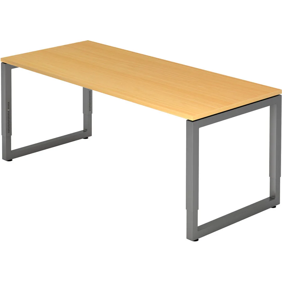 Schreibtisch Office buche Holzwerkstoff B 180 T 80 cm