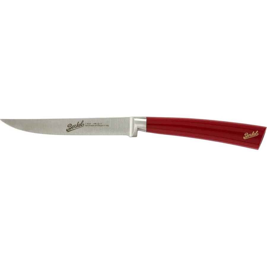 Berkel Steakmesser Elegance rot Stahl