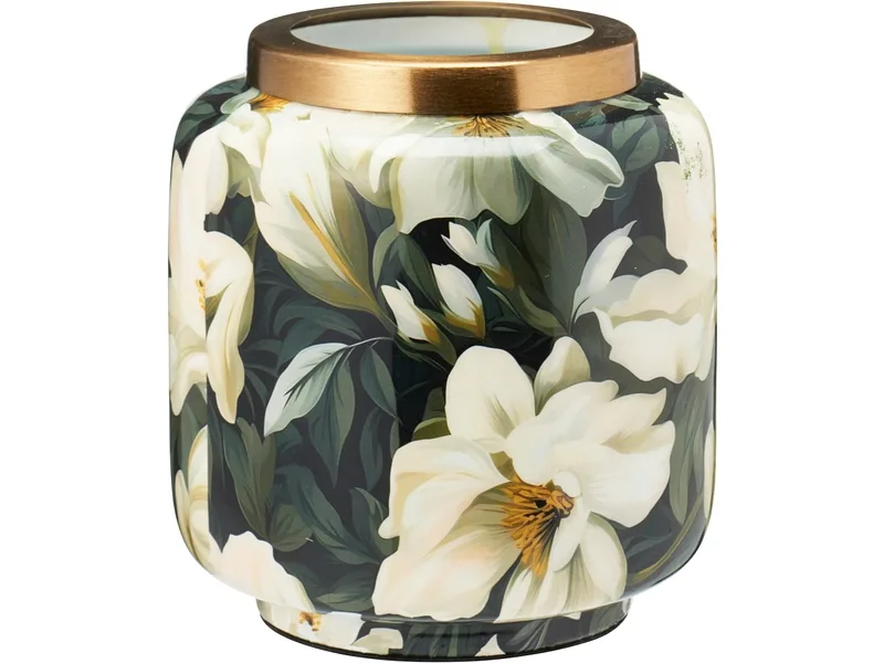 Vase ZAHO 15x15x15.5cm mehrfarbig