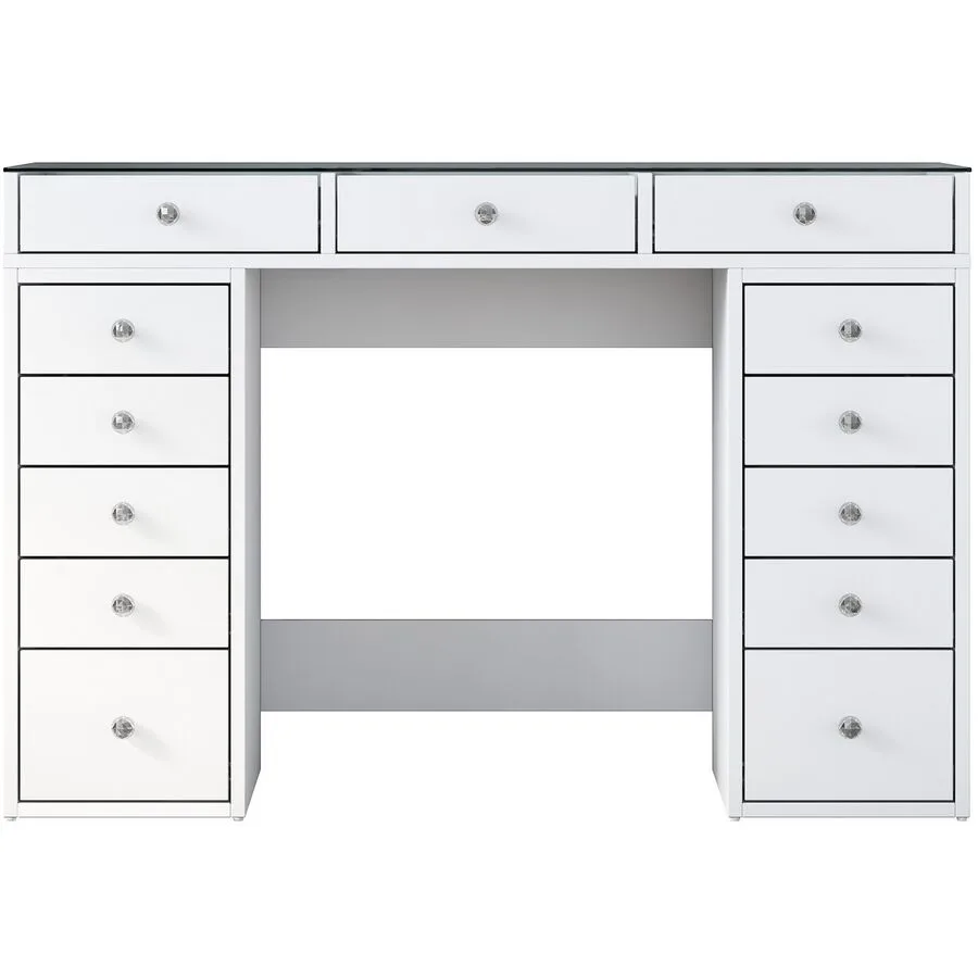 Schminktisch Uyumak weiss Melamin B 120 cm T 44.5 cm