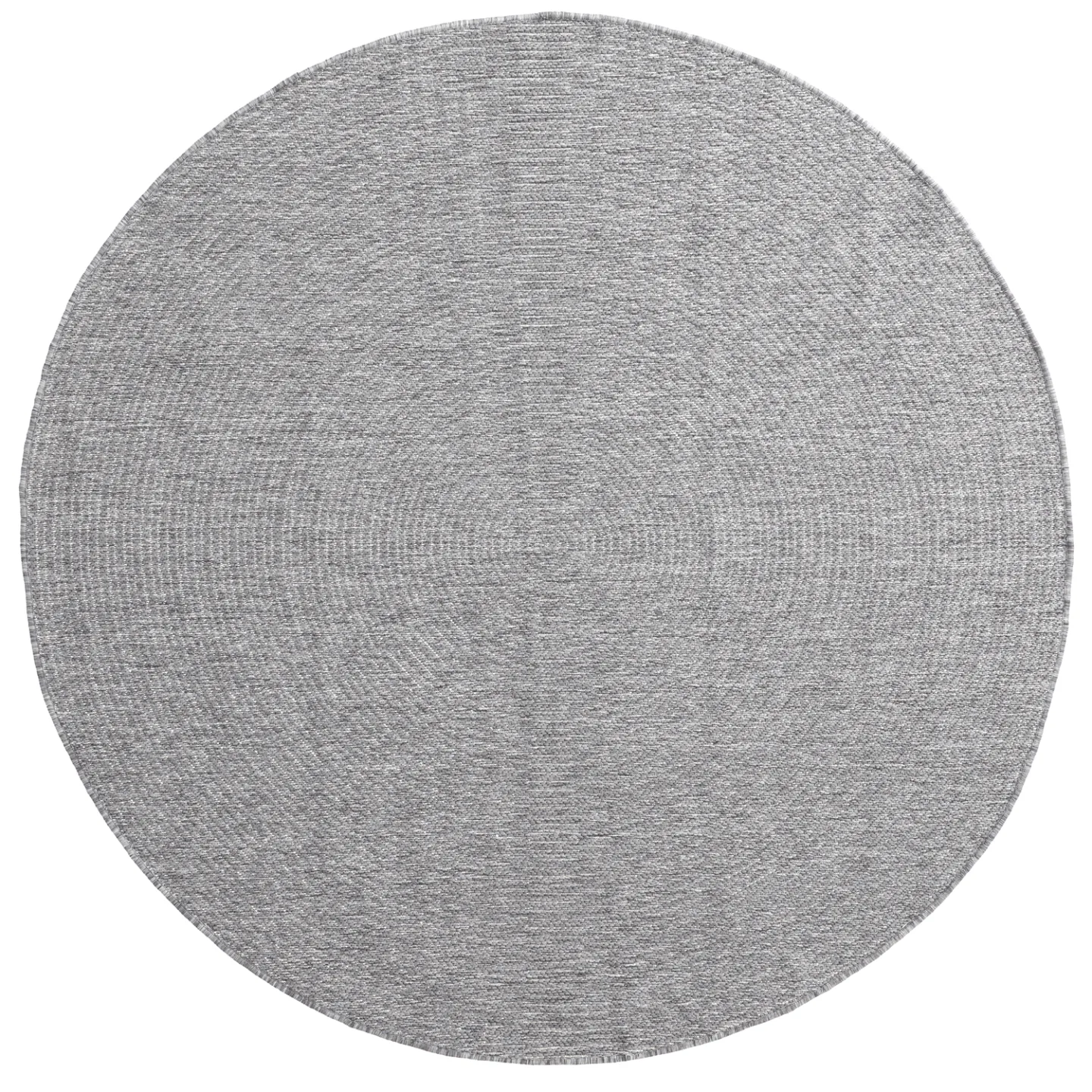 Runde tepper - Indoor/Outdoor Arlo (grå) (Størrelse: Ø 160 cm)