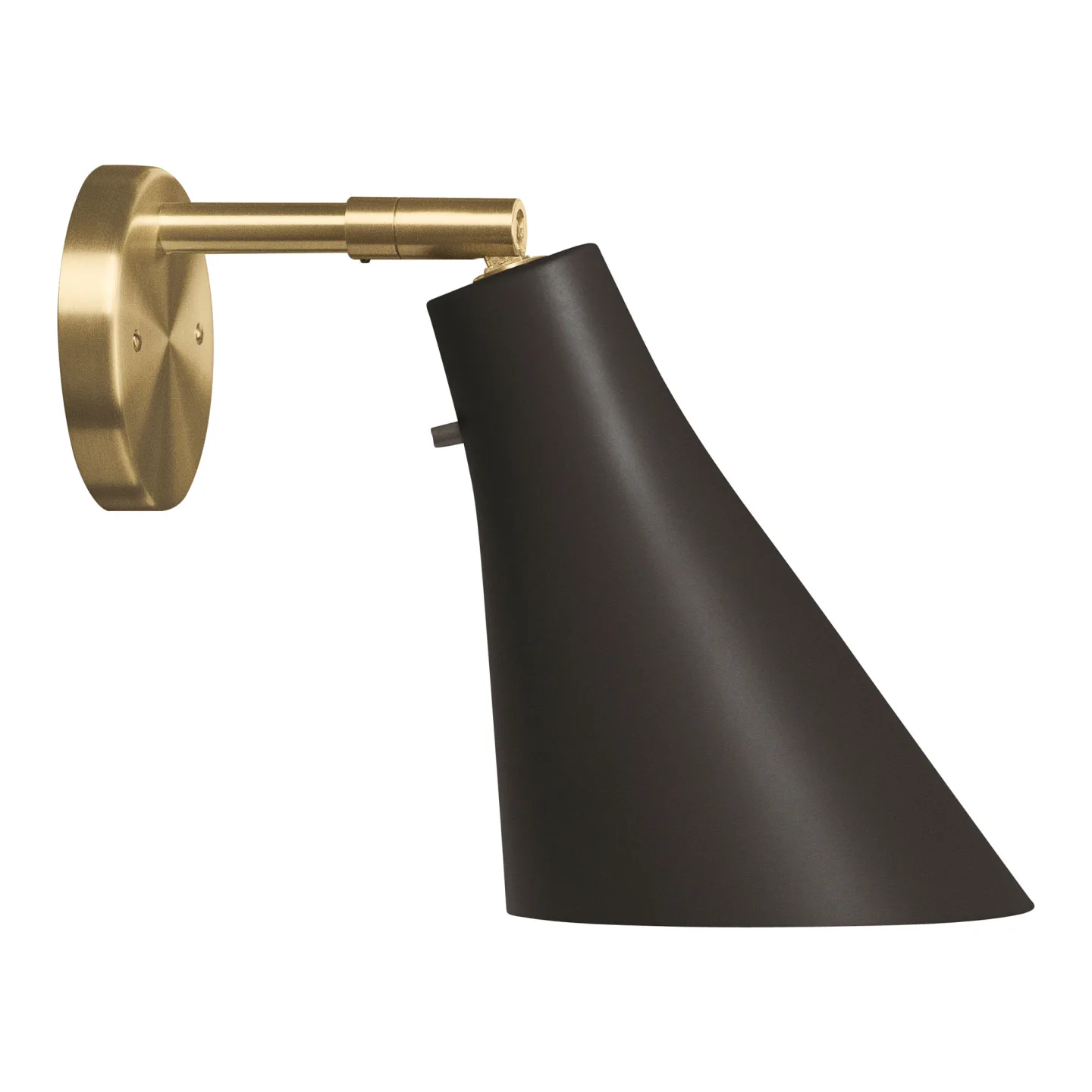 Rubn - Miller Wall Direct Black/Brass - Vägglampor - Niclas Hoflin - Guld,Svart - Metall