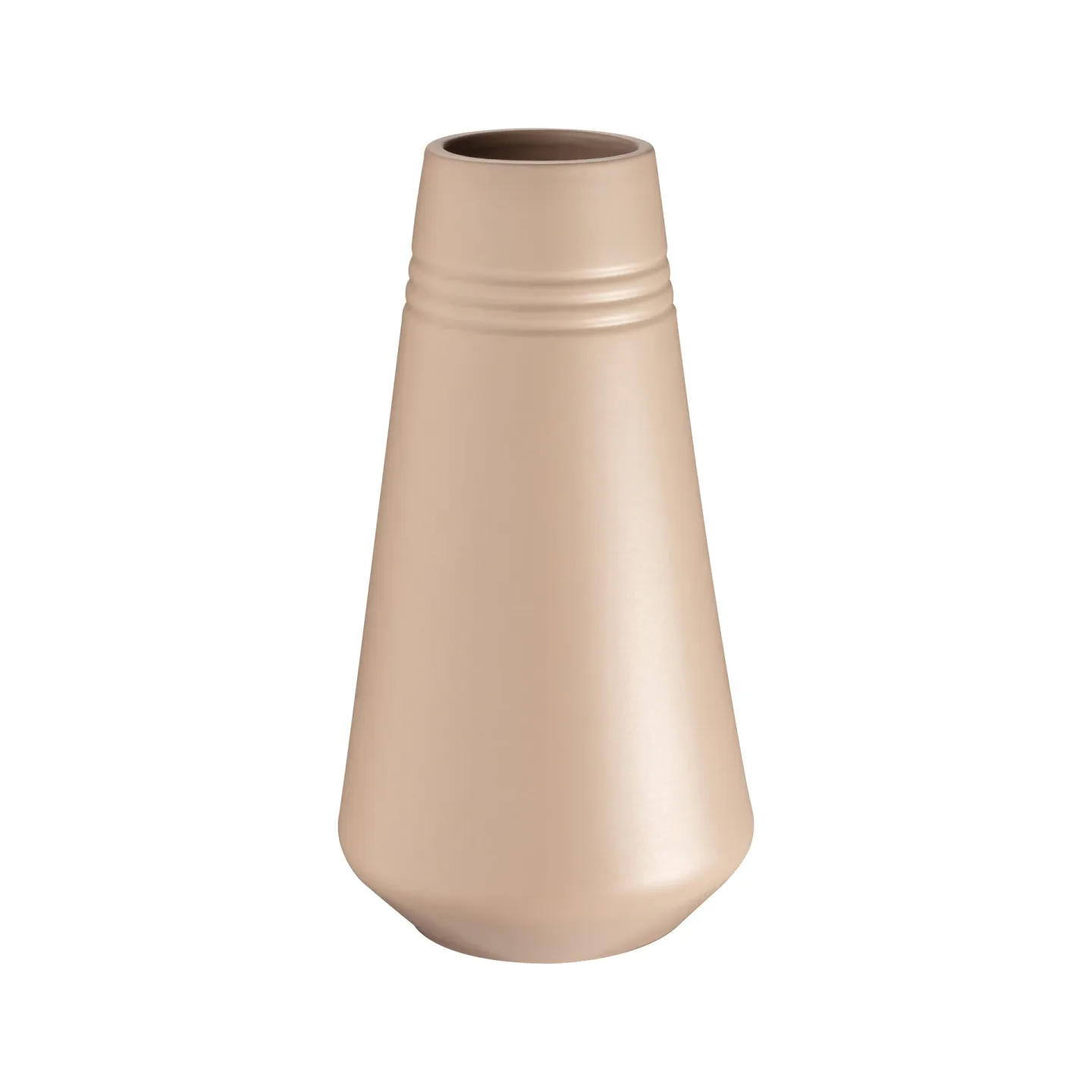 NJRD Lines Vase 22cm Beige