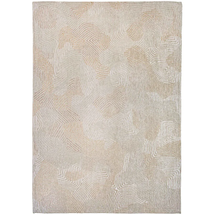 Teppich Coral Beige Polyester 240 cm 340 cm