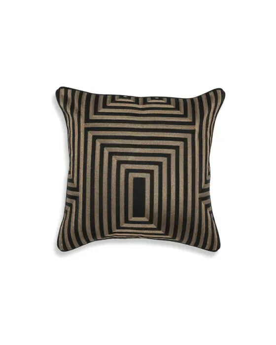 Spray Cushion Black/Gold