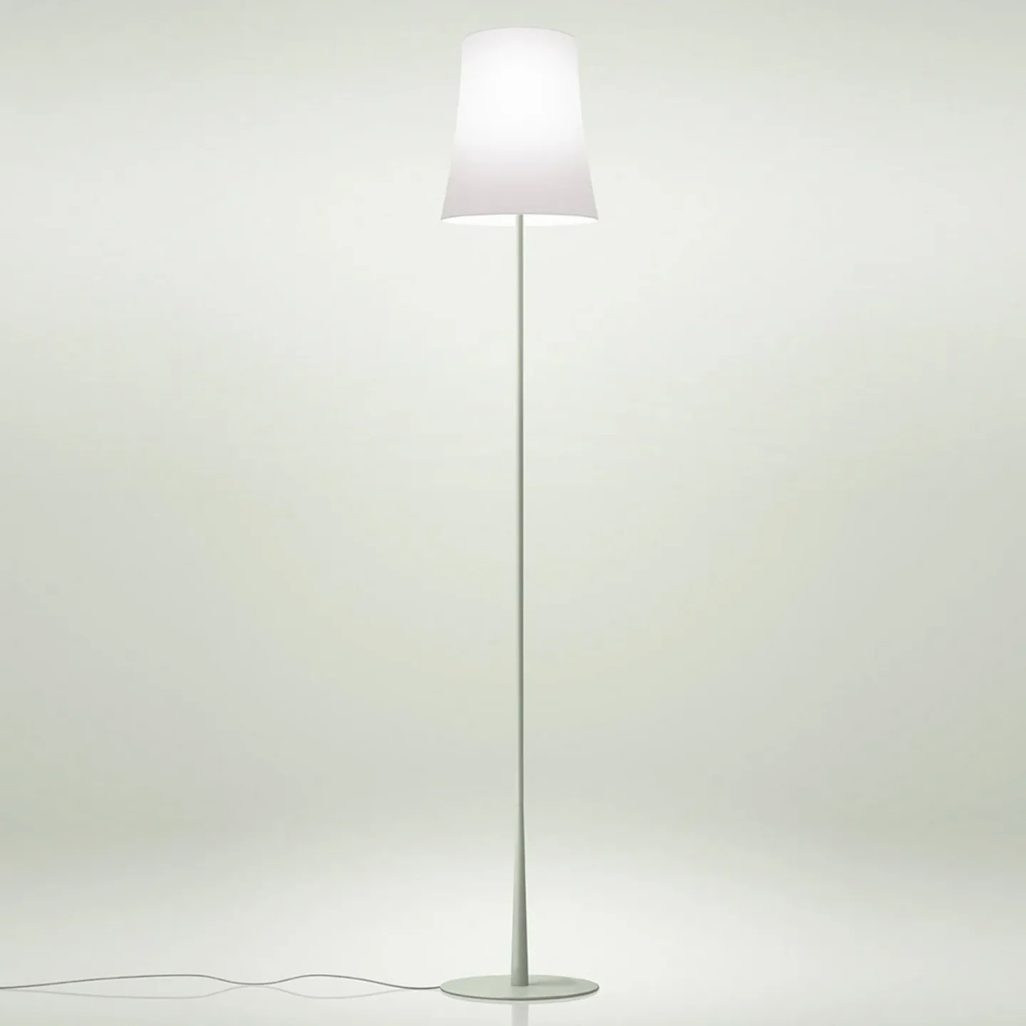 Birdie Easy Reading Gulvlampe Green - Foscarini - Stue - Design - Metal - Med skærm