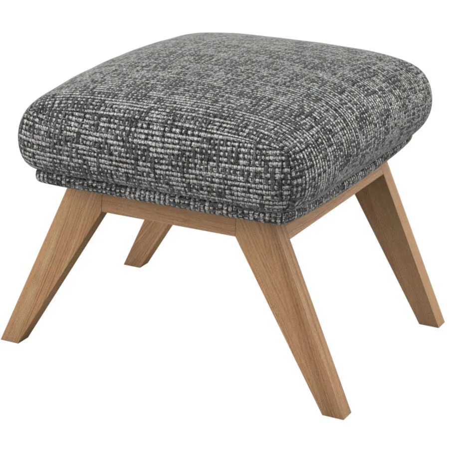 Hocker Halani granit Stoff B 41 T 54 H 41 cm