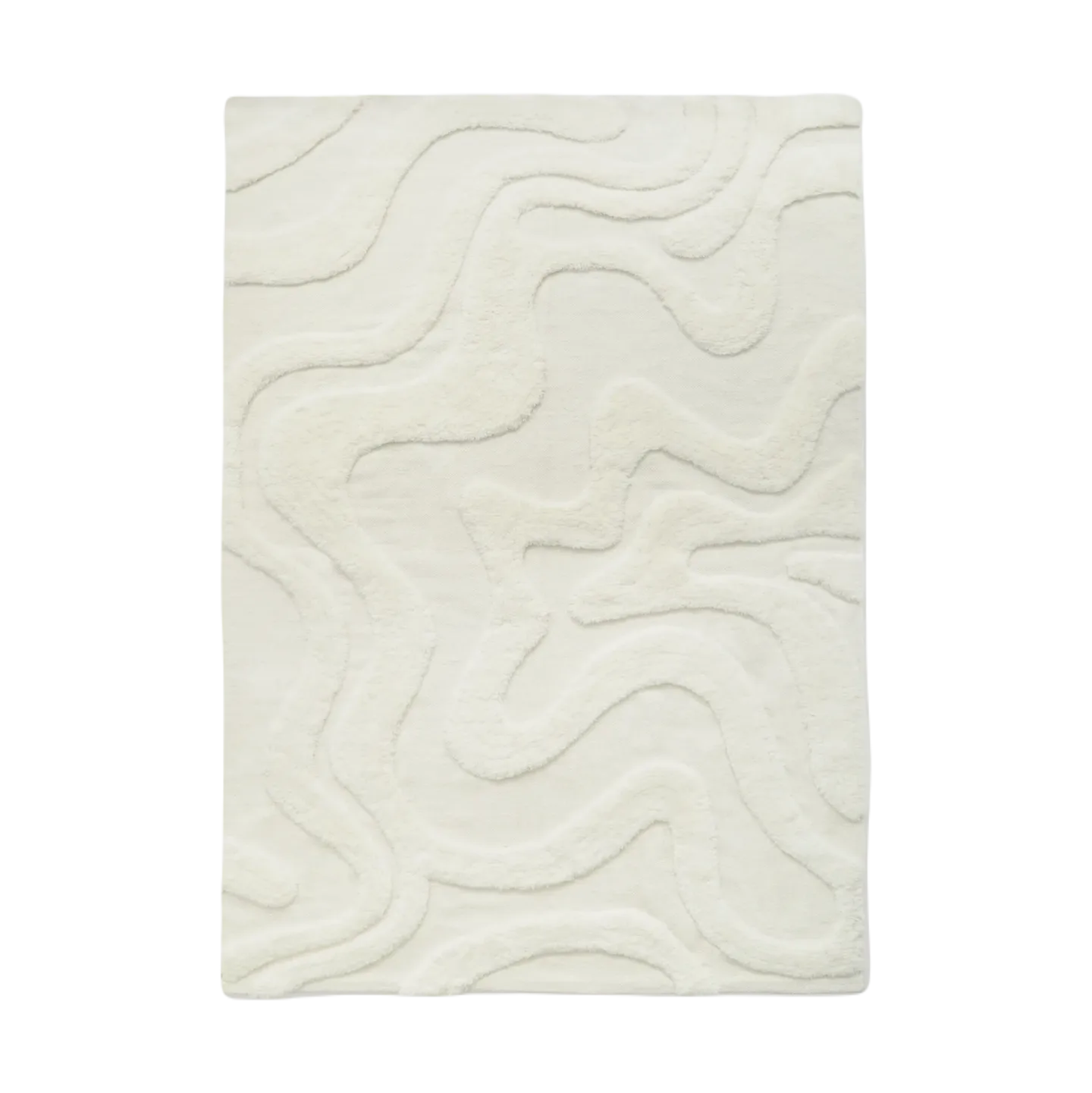 Tinted Norlander Wollteppich 180x240 cm Offwhite