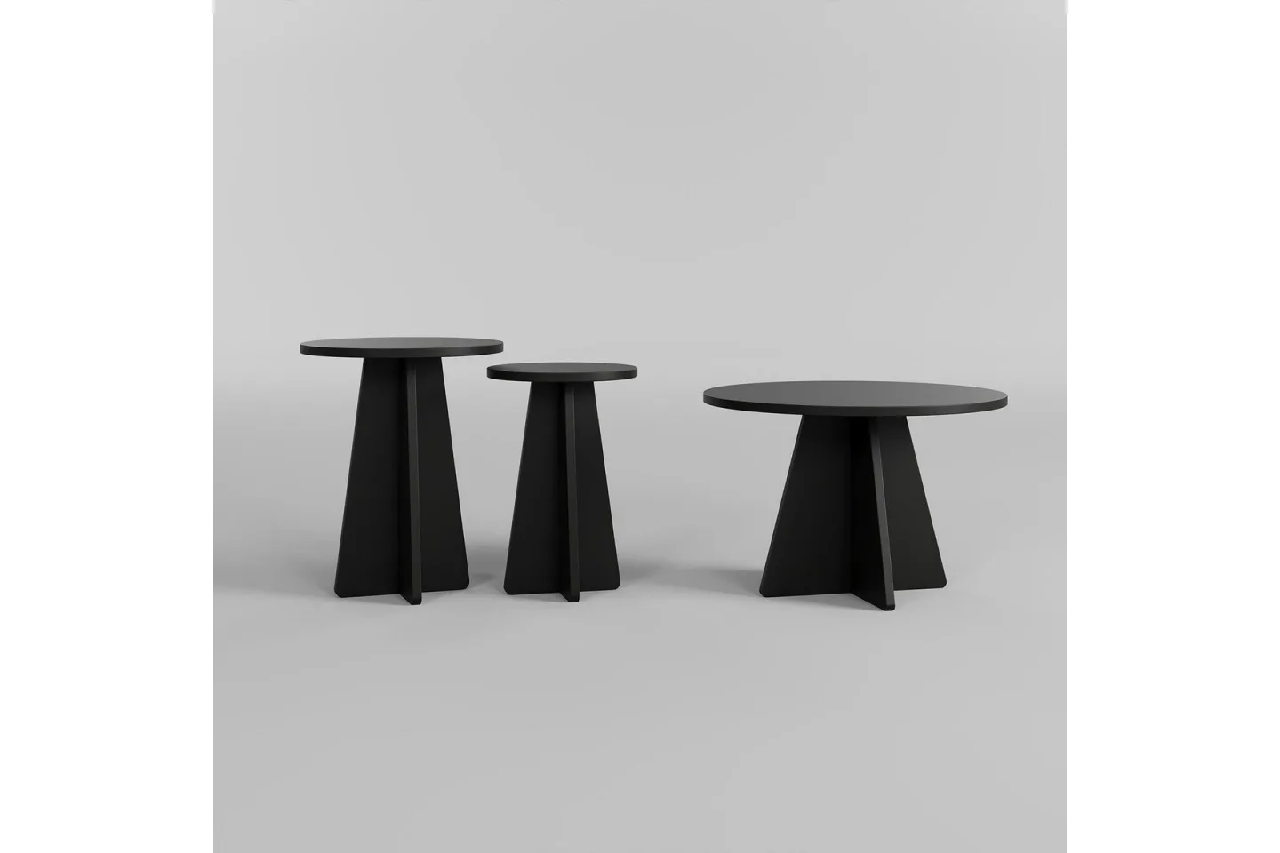 Munne Soffbord 60 cm - Svart