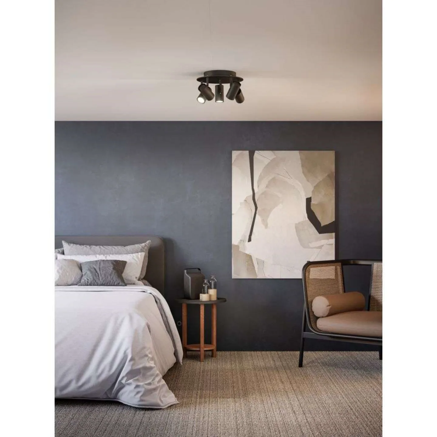 Tyson 5 Deckenleuchte Black - Belid - Wohnzimmer - Metall