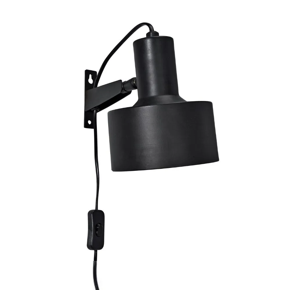 Solo vägglampa 23 cm - Pr Home (Färg: Matt svart)