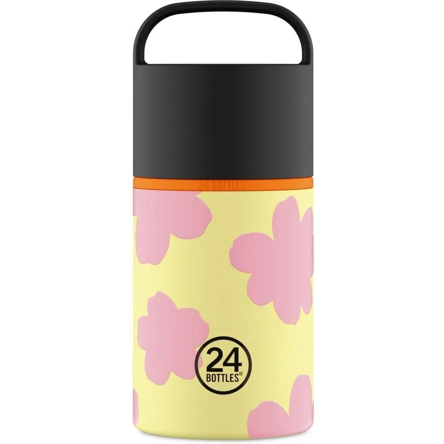 Thermosflasche 24 Bottles Gelb/Rosa H 18 cm 480 ml