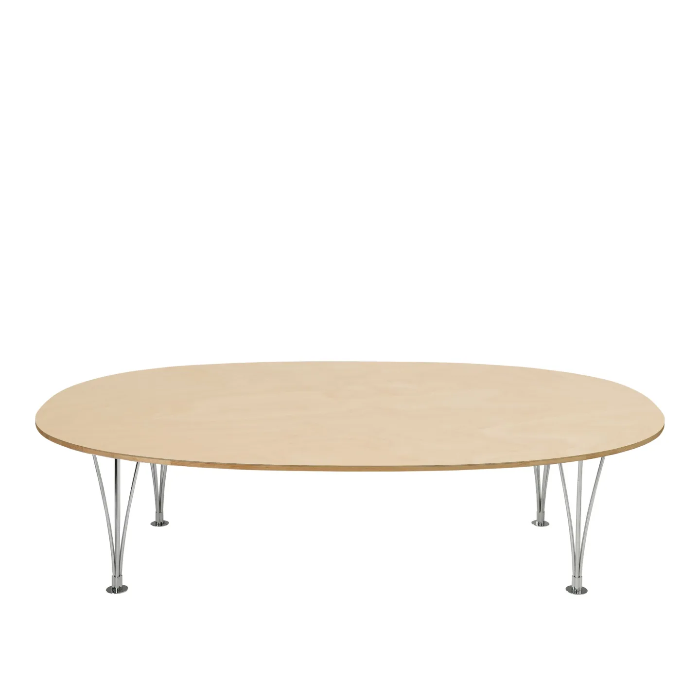 Bruno Mathsson International - Mi 312 Supercirkel - Vit laminat - Höjd: 72 cm - Matbord - Bruno Mathsson - Vit - Laminat