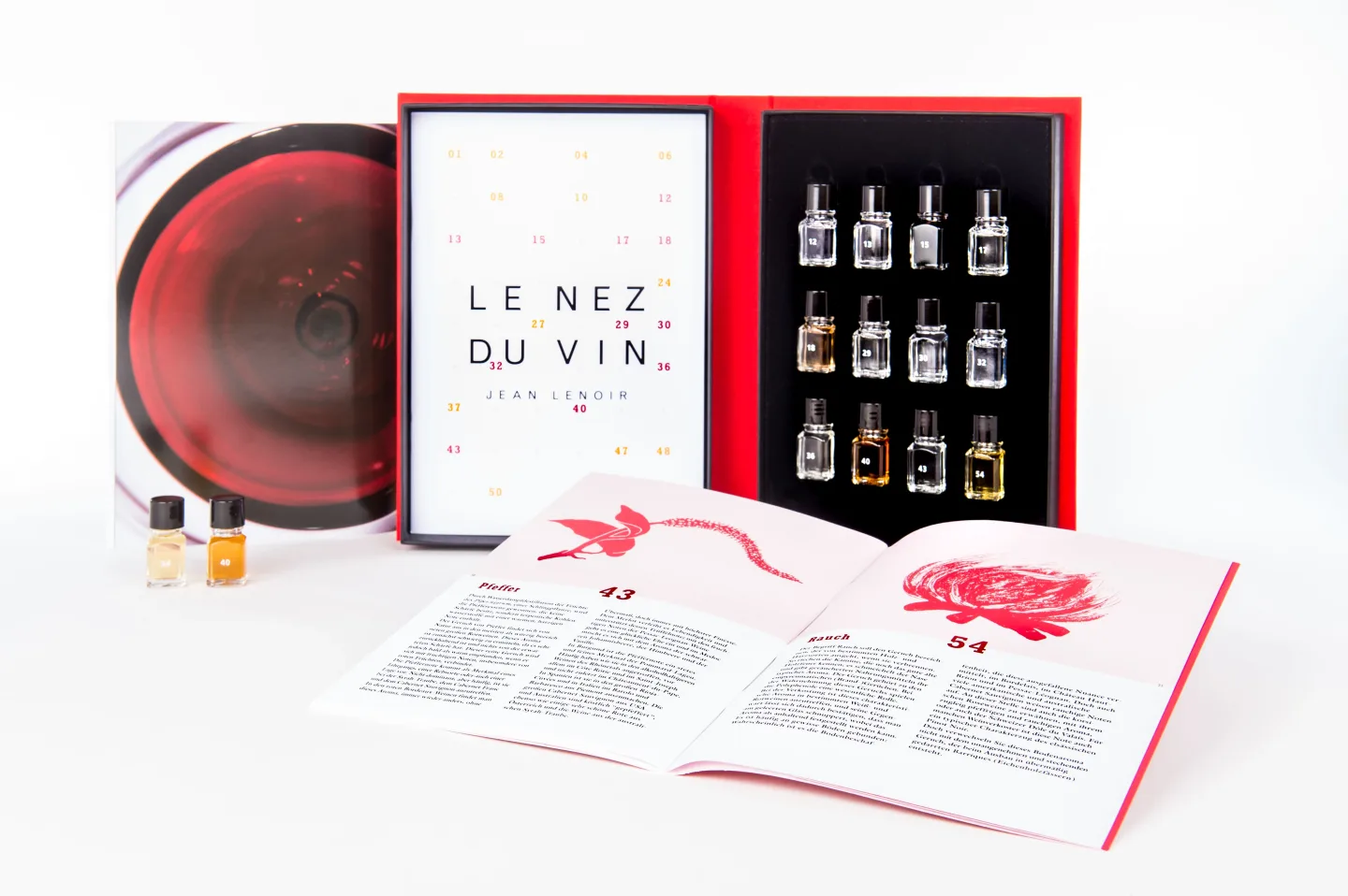 Le Nez du Vin - Rotweine 12 Aromen - Duftset