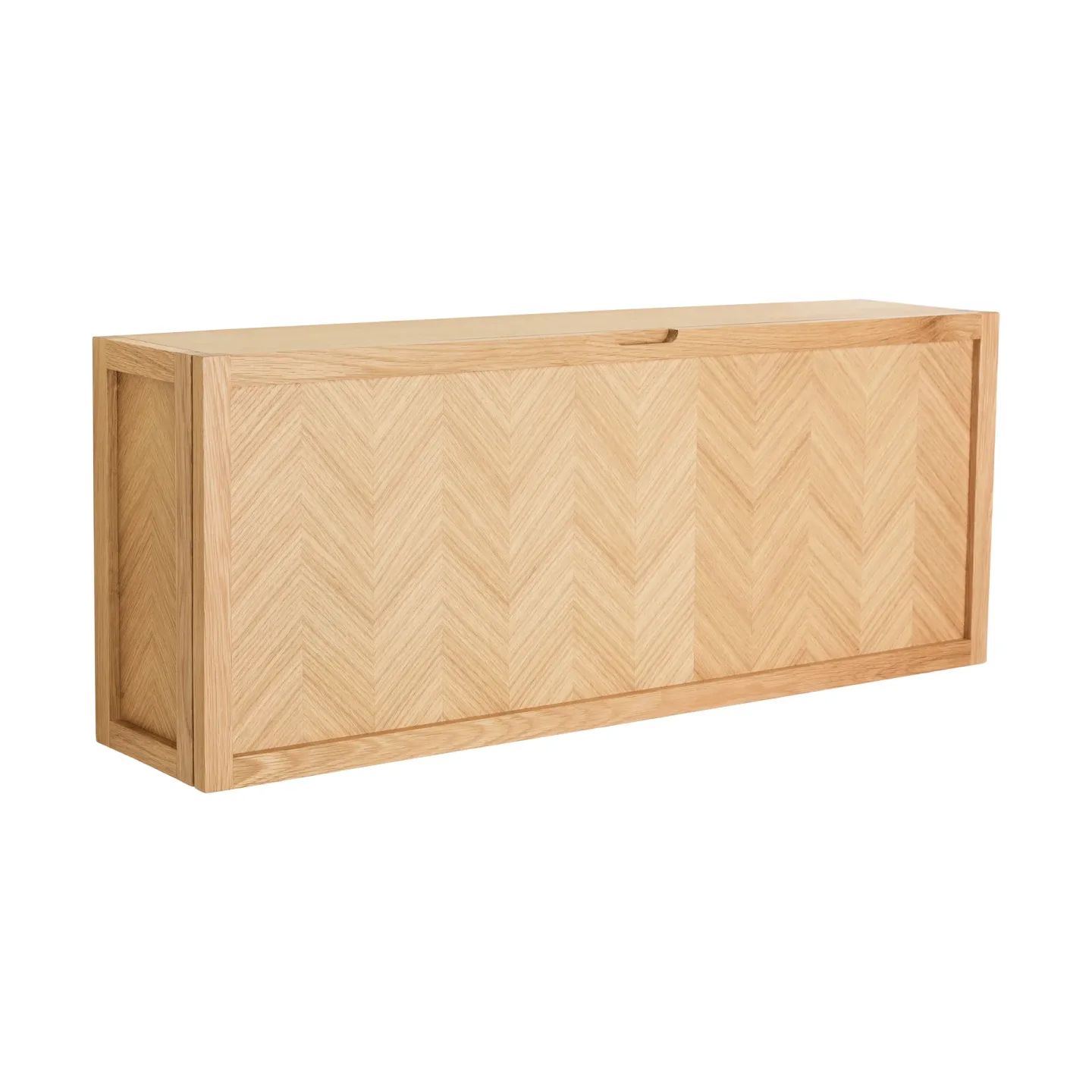 Hübsch Herringbone Schuhschrank groß Eiche